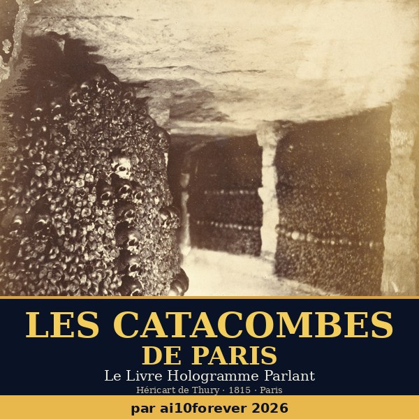 Les Catacombes de Paris — Le Livre Hologramme Parlant cover