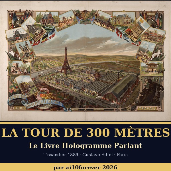 La Tour de 300 mètres — Le Livre Hologramme Parlant cover