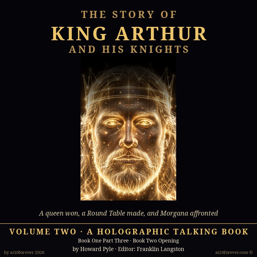 The Story of King Arthur and His Knights — A Holographic Talking Book · Volume Two cover