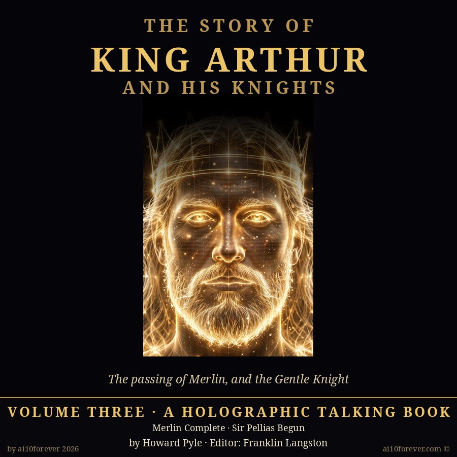 The Story of King Arthur and His Knights — A Holographic Talking Book · Volume Three cover
