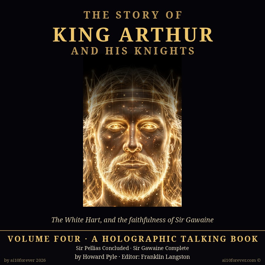 The Story of King Arthur and His Knights — A Holographic Talking Book · Volume Four cover