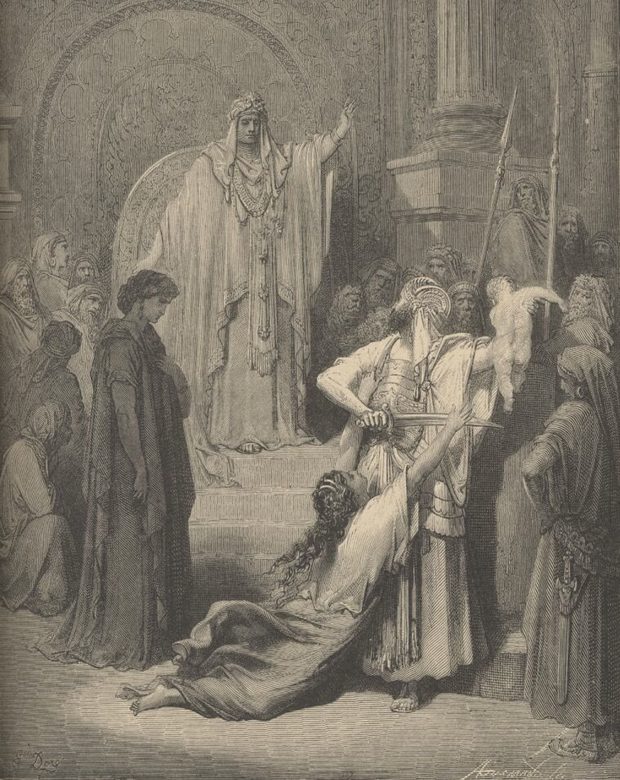 قضاء سليمان — نقش غوستاف دوريه، 1866