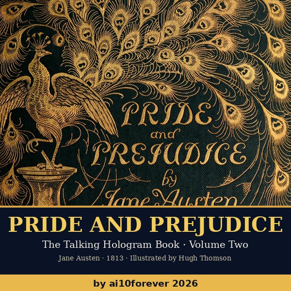 Pride and Prejudice — The Talking Hologram Book · Volume Two cover